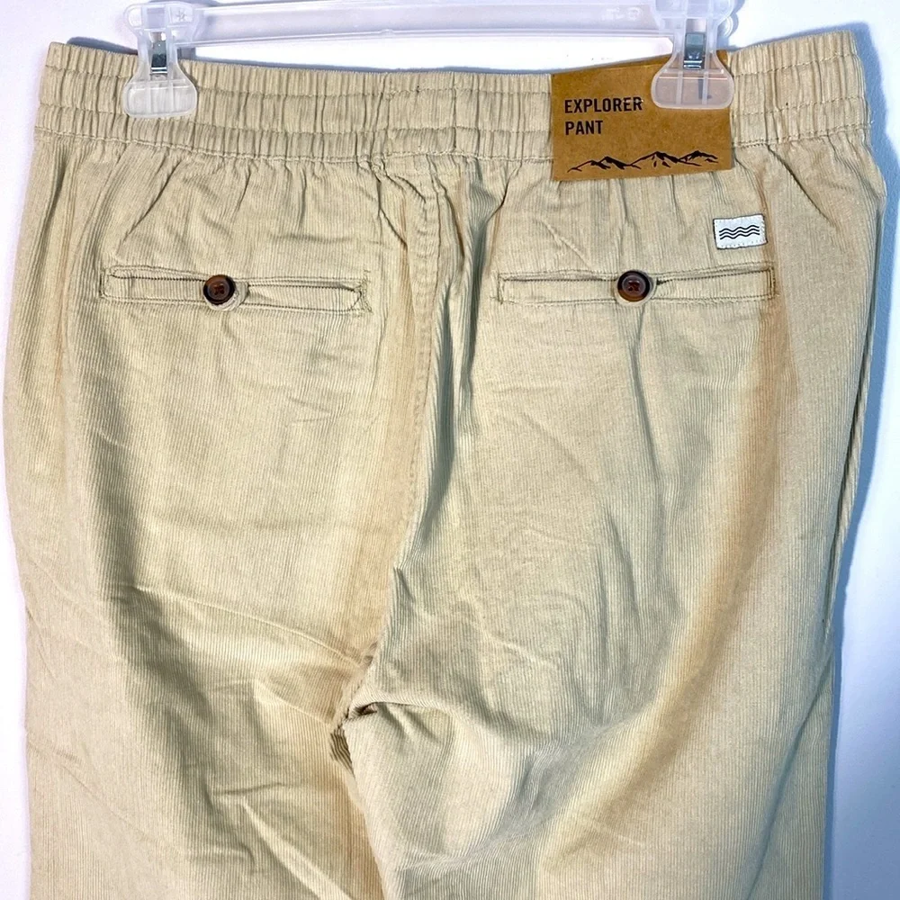 Surf & Swim Co. Men’s Explorer Pant Corduroy in khaki size large